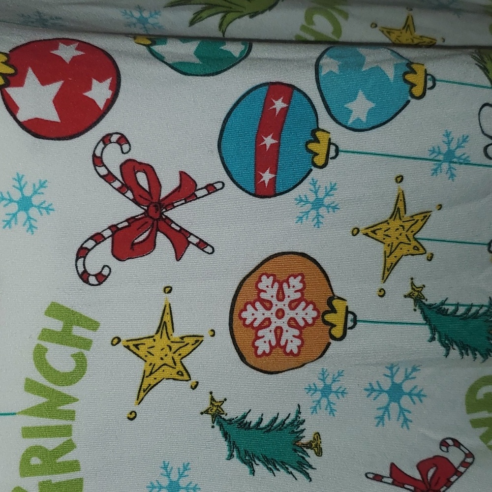 Dr Seuss The Grinch Lus Size Unisex Long Sleeve Pajama Top Size 3X 22-24 - Picture 11 of 12
